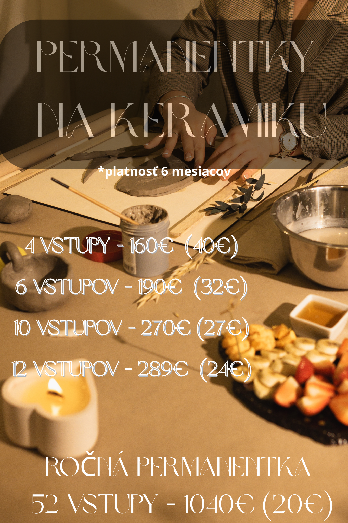 Permanentka - Keramika